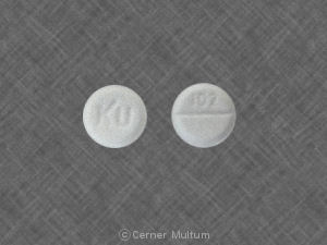 Pill 102 KU White Round is Hyoscyamine Sulfate
