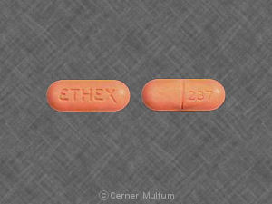 Pill ETHEX 237 Orange Oval is Hyoscyamine Sulfate SR