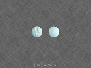 Pill H 111 Blue Round is Hyoscyamine Sulfate