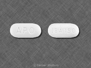 Ibandronate sodium 150 mg (base) APO IBA150