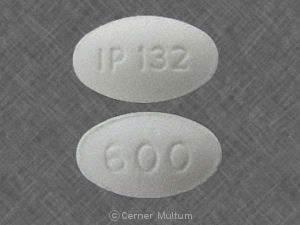 Ibuprofen 600 mg IP 132 600