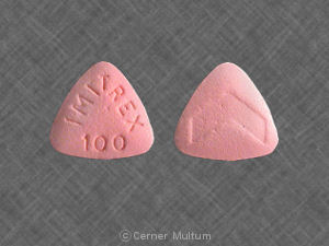 Imitrex 100 mg IMITREX 100 logo