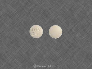 Pill INV 247 White Round is Indapamide