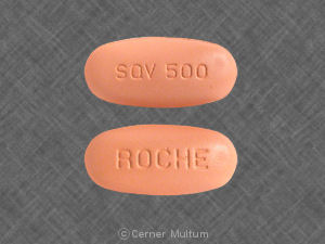 Invirase 500 mg SQV 500 ROCHE