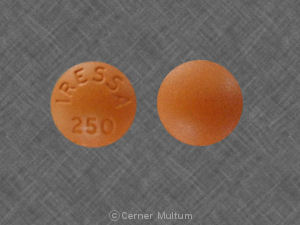 Pill IRESSA 250 Brown Round is Iressa
