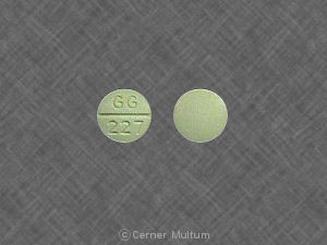Isosorbide dinitrate 20 mg GG 227