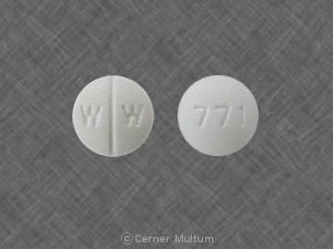 Isosorbide dinitrate 10 mg W W 771