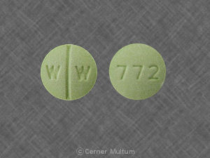 Isosorbide dinitrate 20 mg W W 772