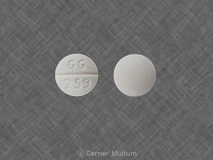 Isosorbide dinitrate 5 mg GG 259