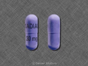 Morphine sulfate extended release 30 mg KADIAN 30 mg