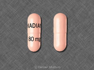 Morphine sulfate extended release 80 mg KADIAN 80 mg