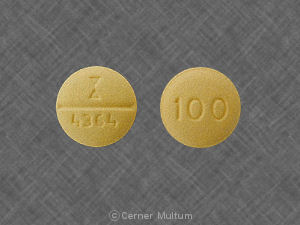 Labetalol hydrochloride 100 mg Logo 4364 100