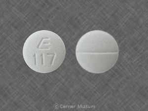 Labetalol hydrochloride 200 mg E 117