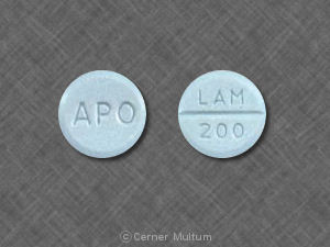 Lamotrigine 200 mg APO LAM 200