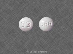 688 Pill White Round - Pill Identifier