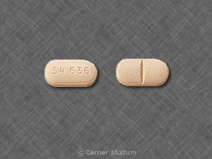 Pill 54 636 Beige Capsule/Oblong is Levetiracetam