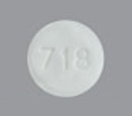 Pill 718 White Round is Opcicon One-Step
