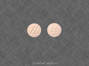 Levothroid 25 mcg (0.025 mg) LOGO 25