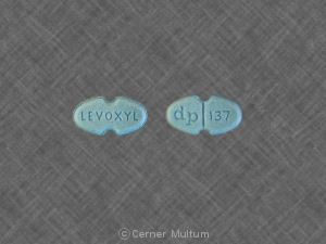 Levoxyl 137 mcg (0.137 mg) LEVOXYL dp 137