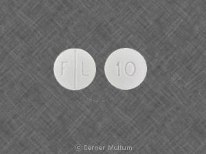 Lexapro 10 mg F  L 10