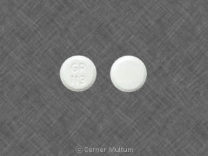 Pill GP 113 White Round is Lisinopril