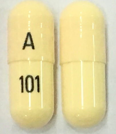 Lithium carbonate 150 mg A 101