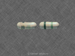Pill GG 530 GG 530 White Capsule-shape is Loperamide Hydrochloride