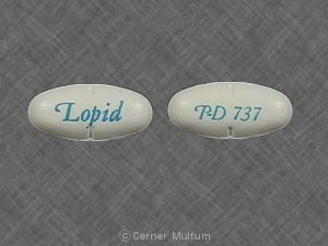 Lopid 600 mg Lopid P-D 737