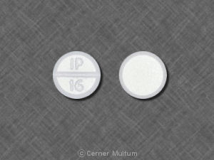 Lorazepam 1 mg IP 16