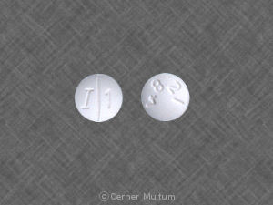 Pill I 1 4821 White Round is Lorazepam