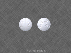 Pill I 2 4822 White Round is Lorazepam