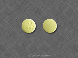 Hydrochlorothiazide and losartan potassium 25 mg / 100 mg 54 557