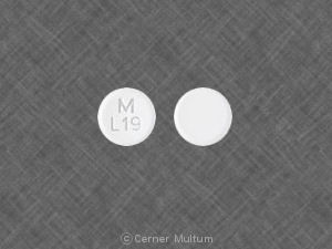 Lovastatin 10 mg M L19