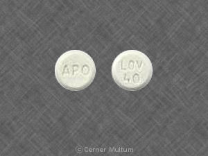 Lovastatin 40 mg LOV 40 APO