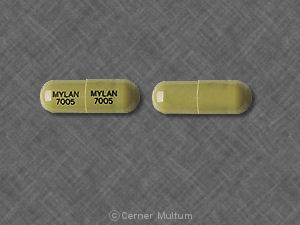 Loxapine succinate 5 mg MYLAN 7005 MYLAN 7005