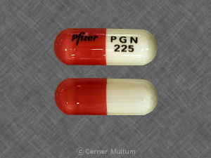 Lyrica 225 mg Pfizer PGN 225