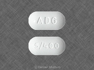 Pill ADG 5/400 is Magnacet 400 mg / 5 mg