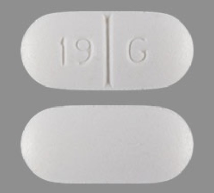 Meclizine hydrochloride 12.5 mg 19 G