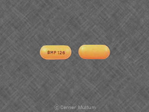 Pill BMP 126 Yellow Oval is Menest
