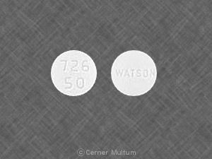 Meperidine hydrochloride 50 mg 726 50 WATSON