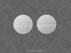 Meprobamate 200 mg 591-B