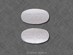 Metformin hydrochloride 1000 mg IP 177 10 00