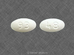 Metformin hydrochloride 500 mg 93 48