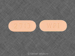 Metformin hydrochloride 500 mg 2713 WPI