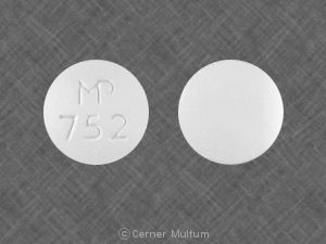 Metformin hydrochloride 850 mg MP 752