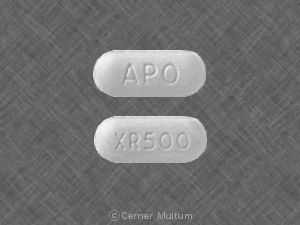 Metformin hydrochloride extended release 500 mg APO XR500