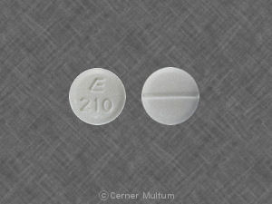 Methimazole 10 mg E 210