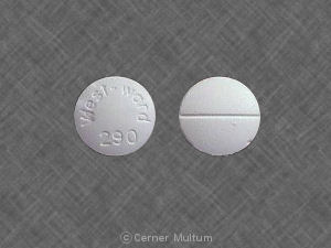 Methocarbamol 500 mg West-Ward 290