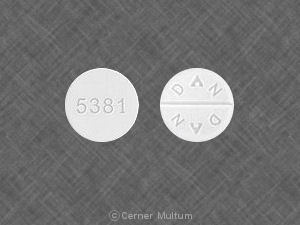 Methocarbamol 500 mg 5381 DAN DAN