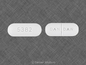 Methocarbamol 750 mg 5382 DAN DAN